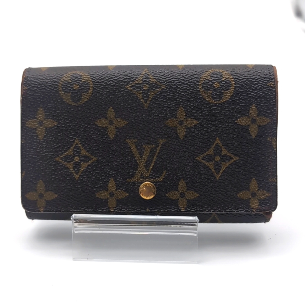 Louis Vuitton Monogram Porte Monnaie Billets Tresor Bifold Wallet
